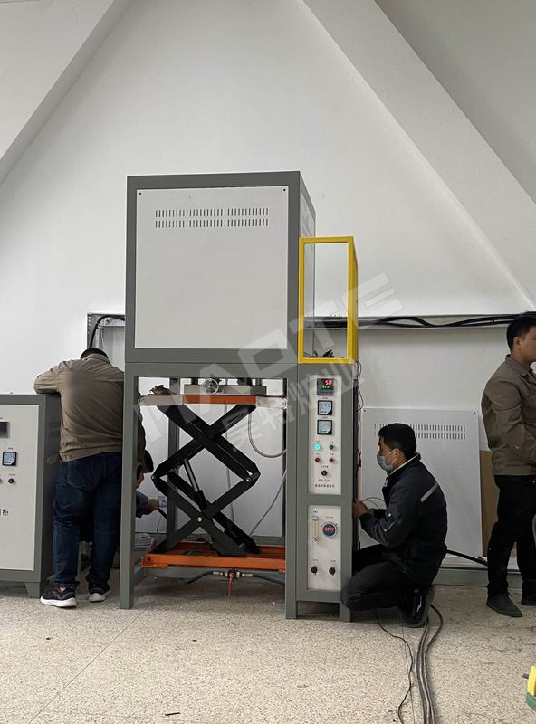 北京科研所真空氣氛爐客戶案例