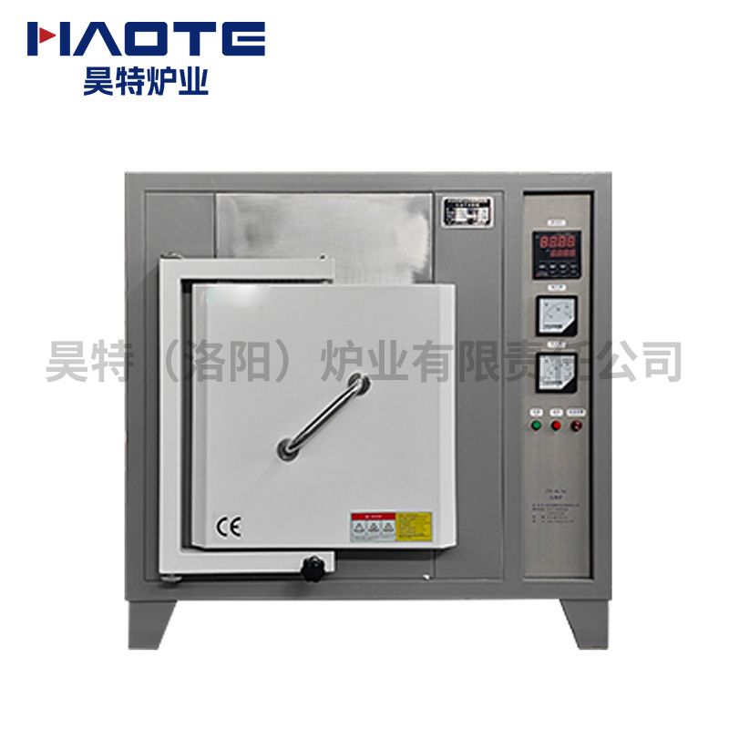沙特箱式馬弗爐1400°c500x300x300灰白配色