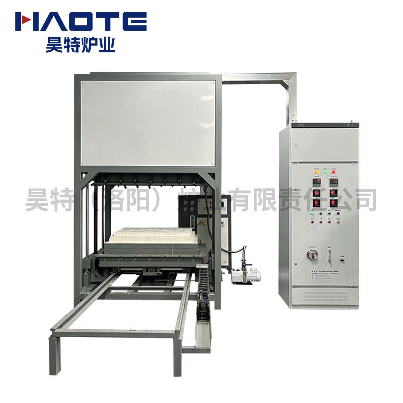 真空氣氛升降爐1700℃尺寸1000X600X600絲桿升降灰白單爐車